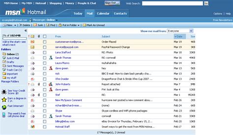 msn mail accedi account.